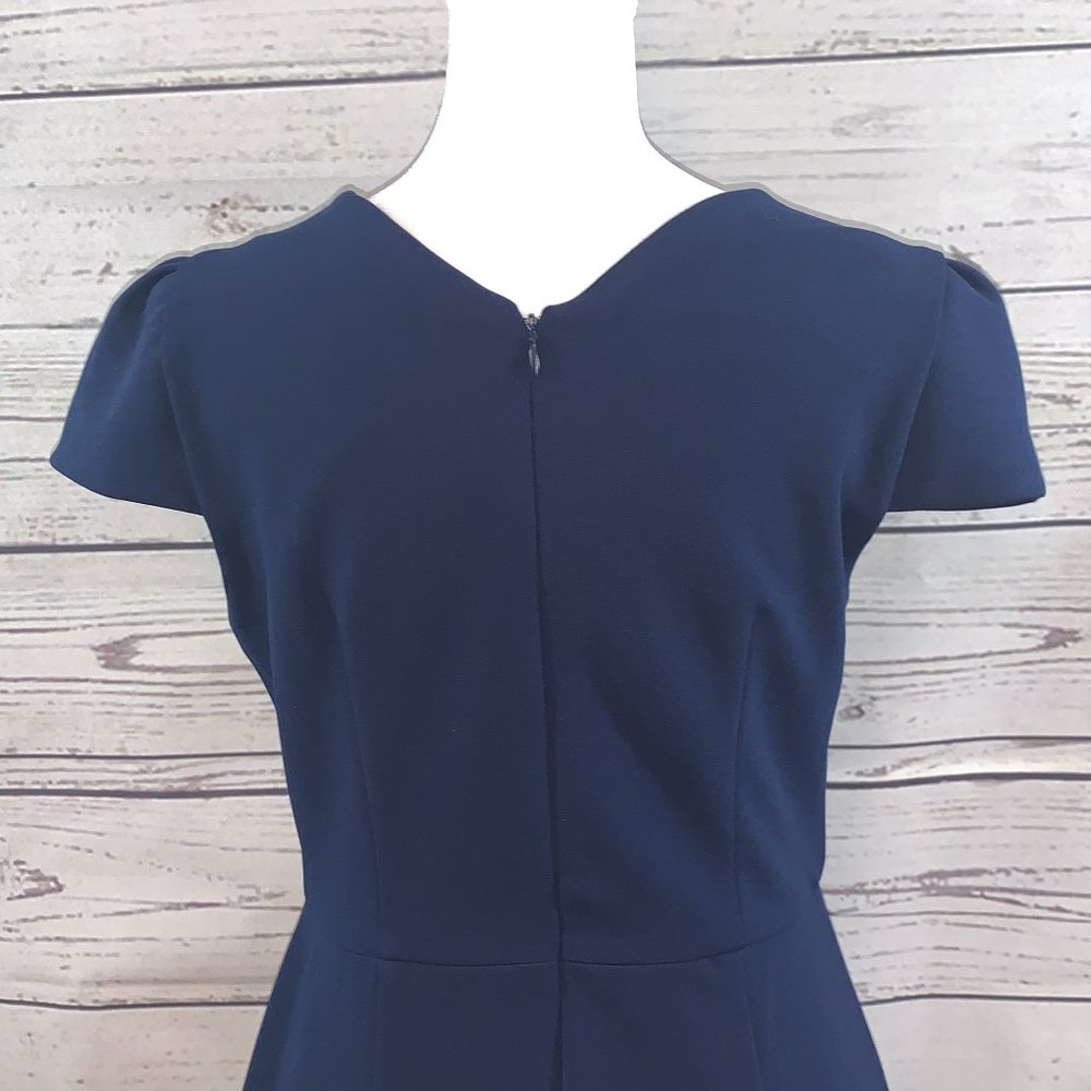 BETSY JOHNSON Like New Navy Blue Mermaid Dress - Picture 5 of 7